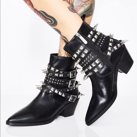 Killstar Shoes - NWOT Killstar Callista booties